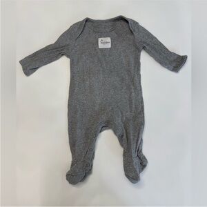 Burt's Bees Gray Kids One Piece